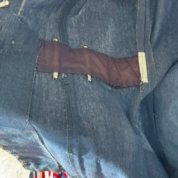 Vintage worldknits denim leather - Picture 8 of 8